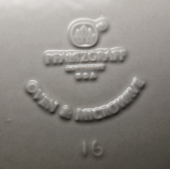 Pfaltzgraff Windsong Pattern Oval Serving Platter 14" #16  USA Blue Pink Flower - Picture 4 of 7